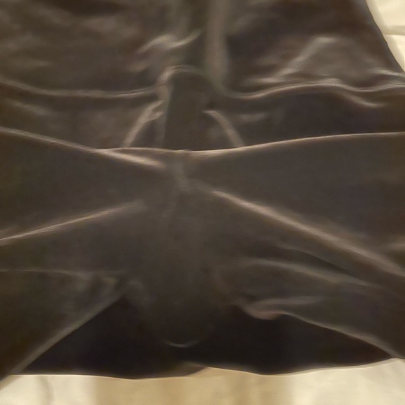 SPANX Black Velvet Leggings . Size Large - Picture 2 of 16